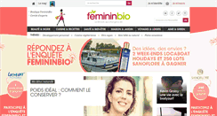 Desktop Screenshot of femininbio.com